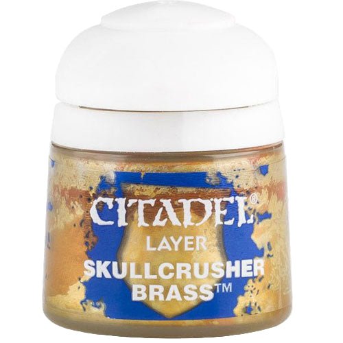 Citadel Skullcrusher Brass Layer Paint 12ml - Games Workshop - 1