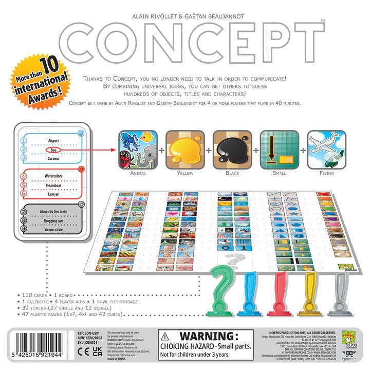 Concept Board Game - Repos Production - 2