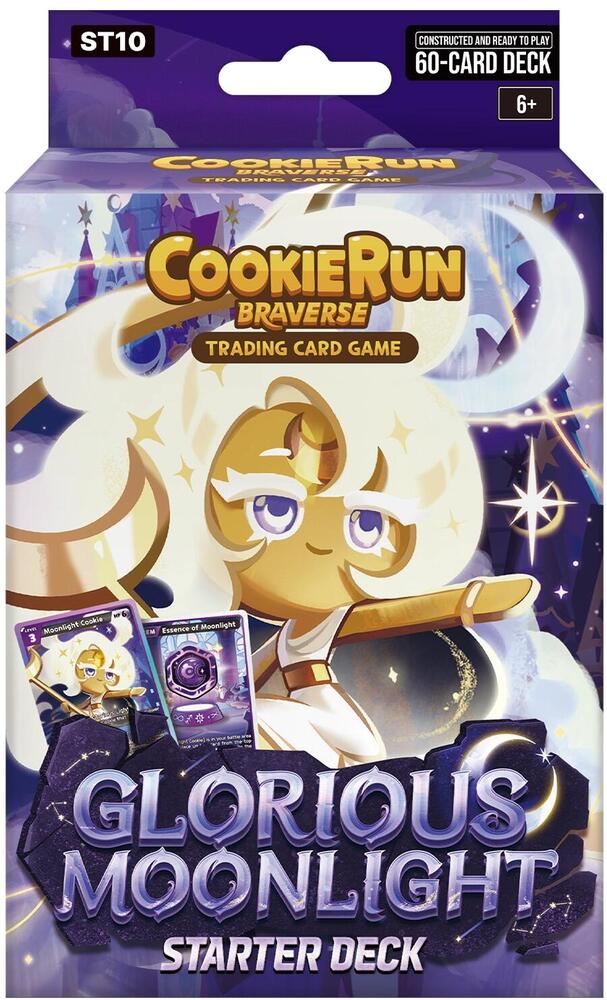 CookieRun Braverse TCG Set 6-10 Legendary Cookie Starter Deck - Glorious Moonlight - Devsisters Corp. - 1