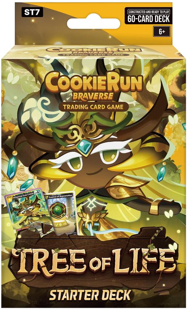 CookieRun Braverse TCG Set 6-10 Legendary Cookie Starter Deck - Tree of Life - Devsisters Corp. - 1
