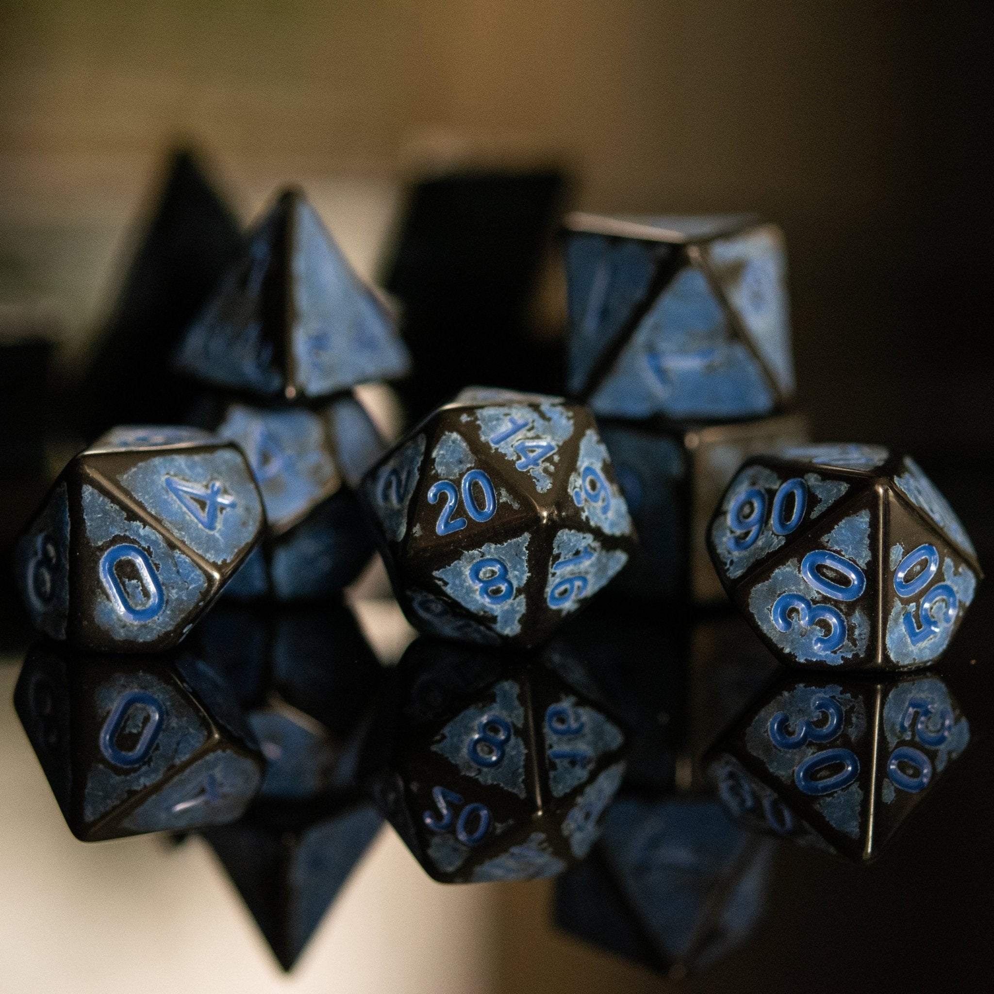 Corrosive Acrylic Dice Set - Misty Mountain Gaming - 1