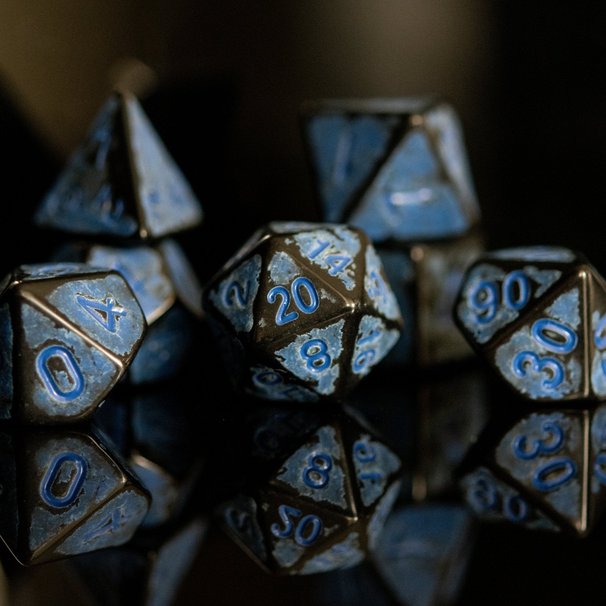 Corrosive Acrylic Dice Set - Misty Mountain Gaming - 3