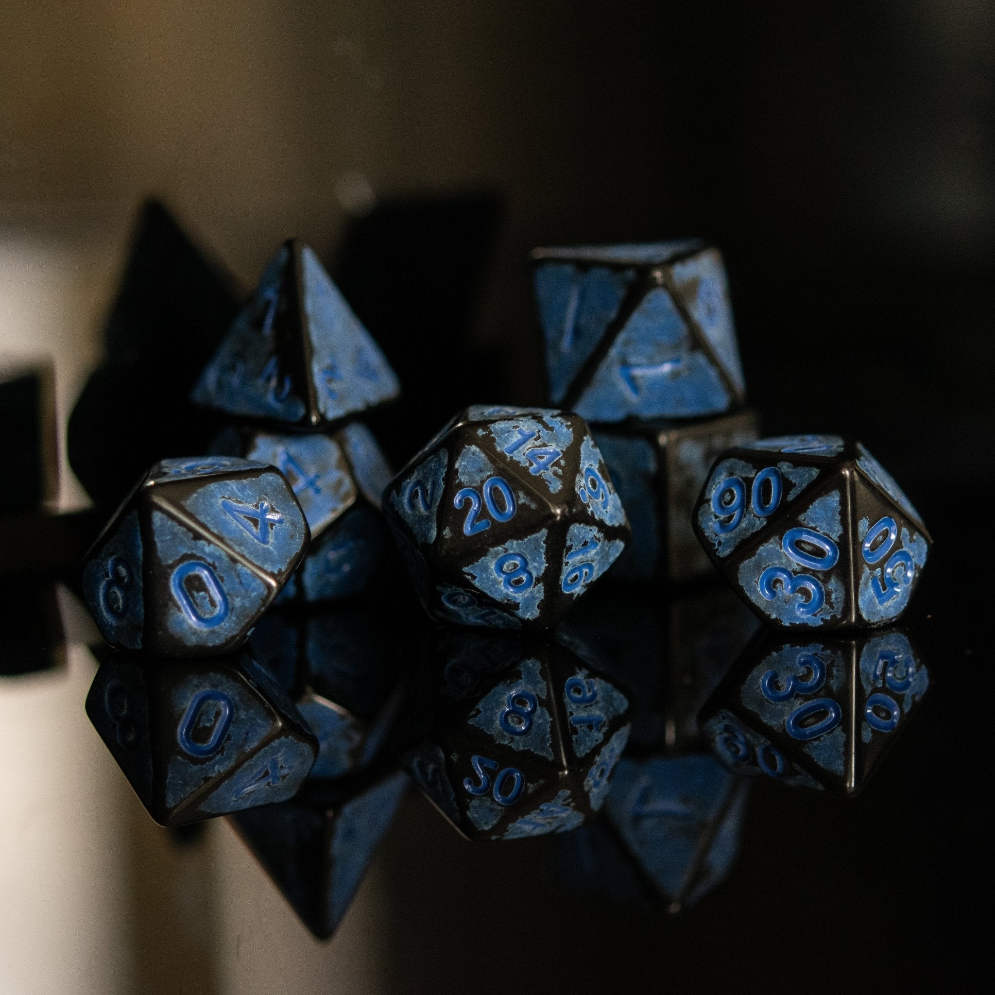 Corrosive Acrylic Dice Set - Misty Mountain Gaming - 4