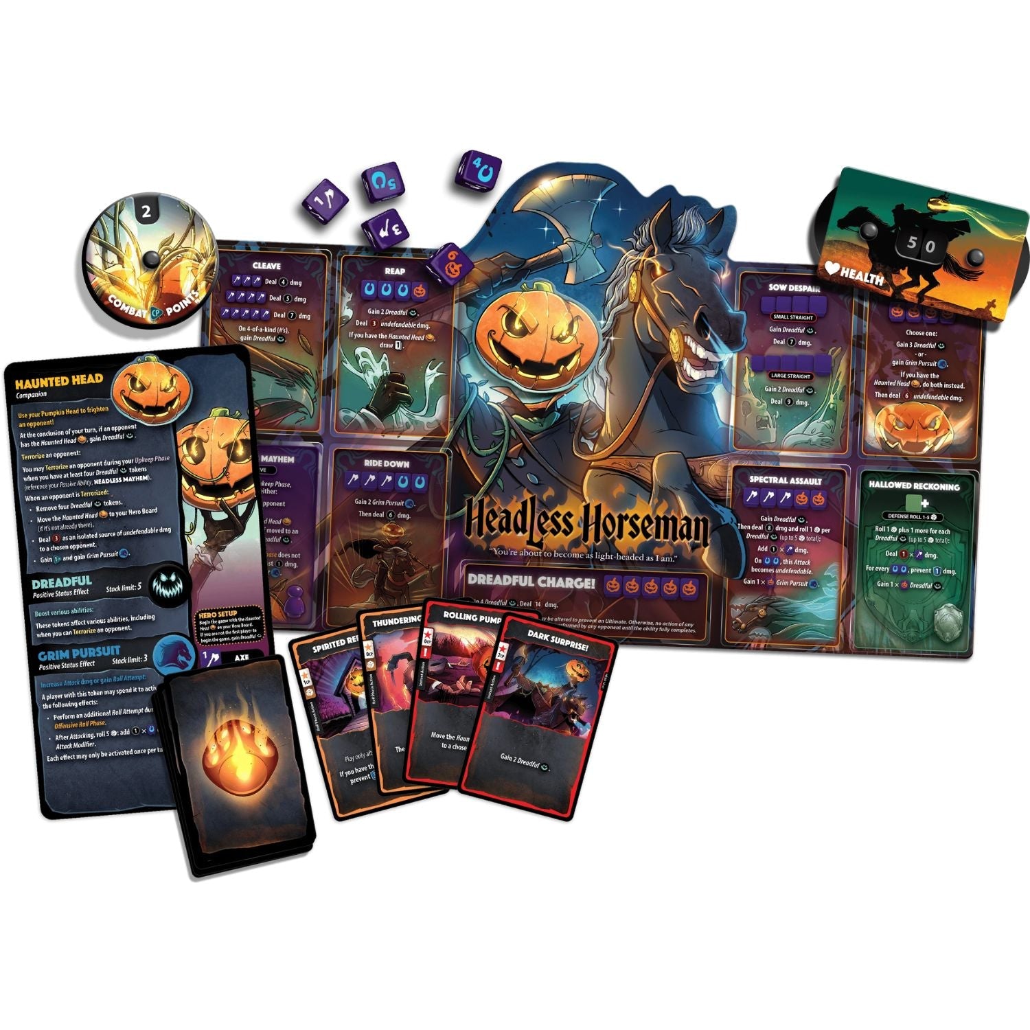 Dice Throne Headless Horseman Hero Pack - Dice Throne Inc. - 2