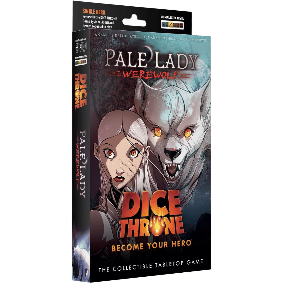 Dice Throne Pale Lady Hero Pack - Dice Throne Inc. - 1