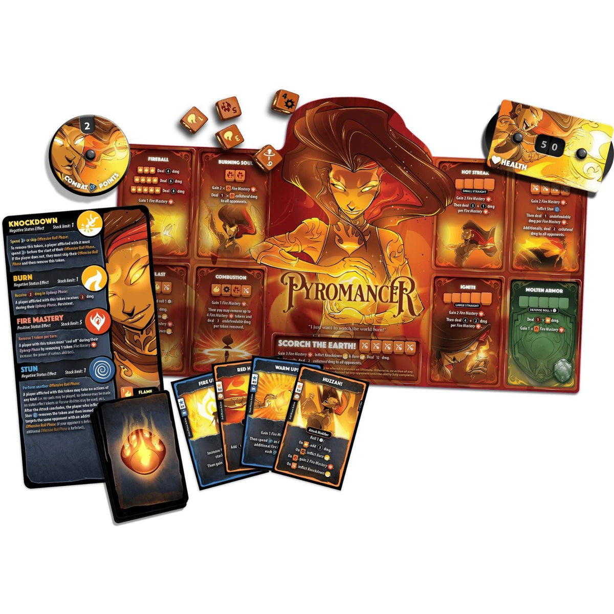 Dice Throne Pyromancer Hero Pack - Dice Throne Inc. - 2