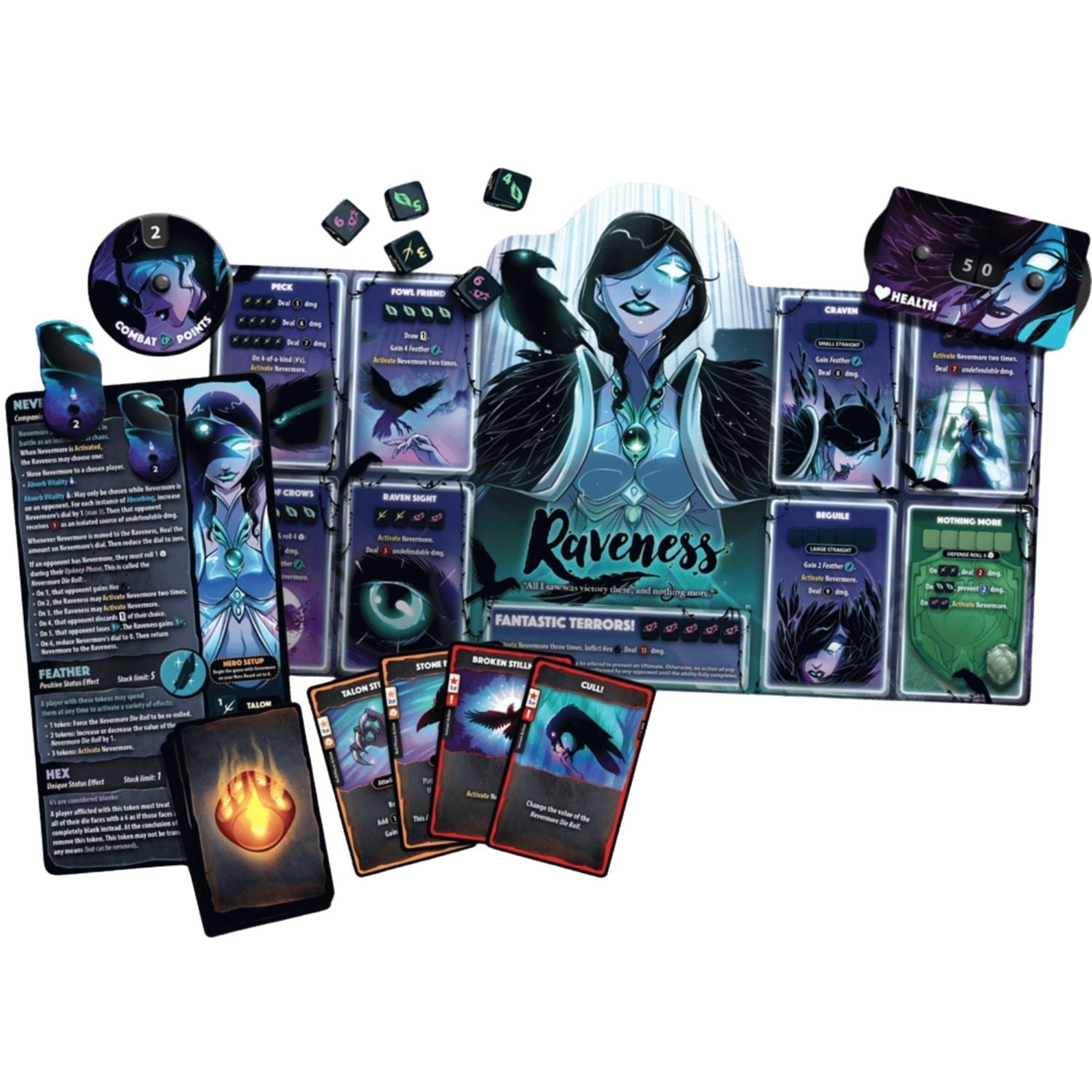 Dice Throne Raveness Hero Pack - Dice Throne Inc. - 2
