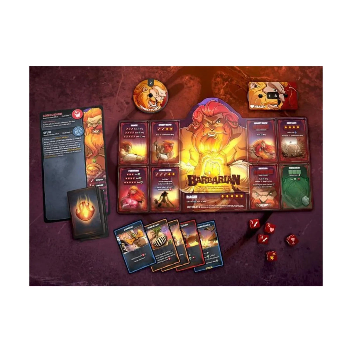Dice Throne: Season One Box 1 - Barbarian Vs. Moon Elf - Dice Throne Inc. - 2
