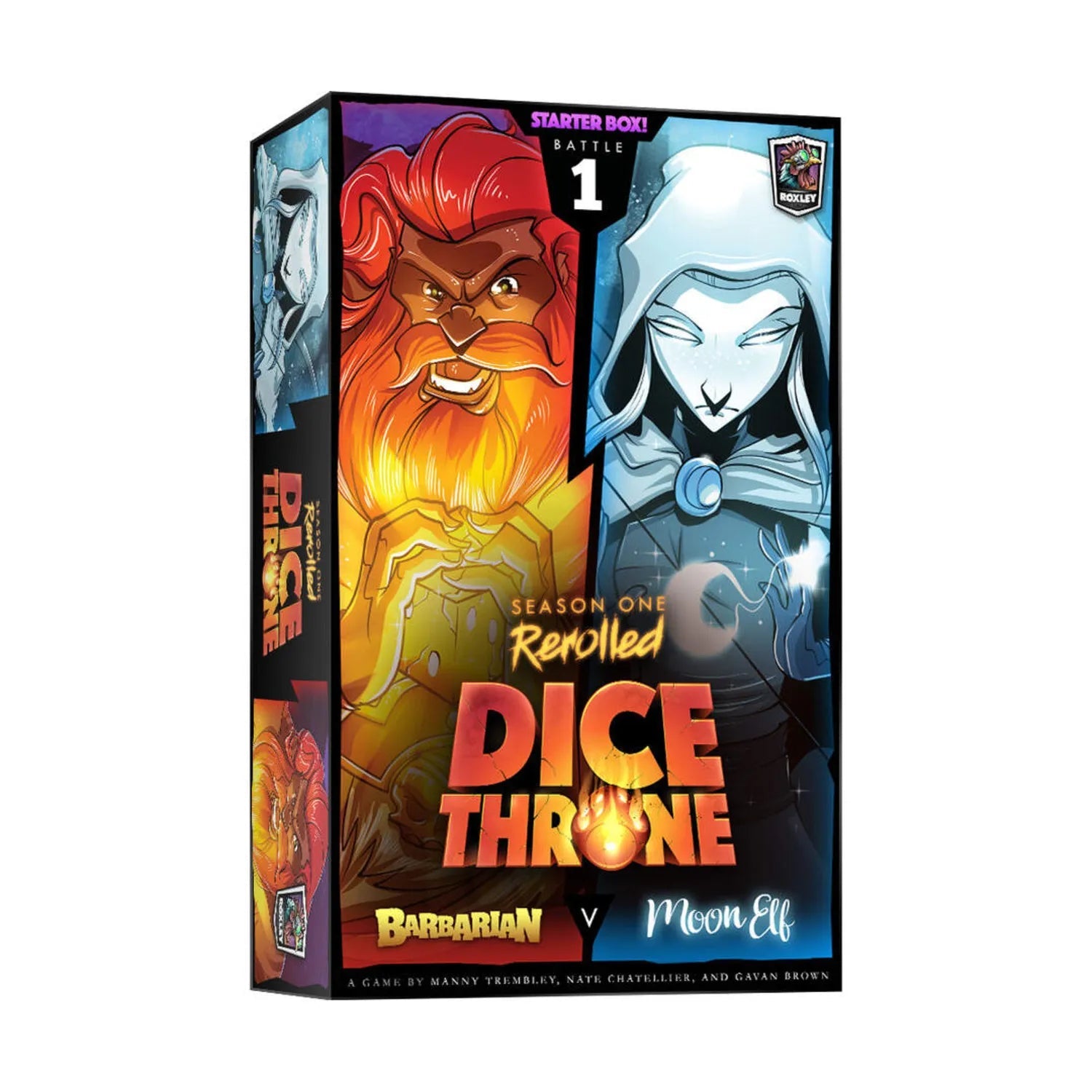 Dice Throne: Season One Box 1 - Barbarian Vs. Moon Elf - Dice Throne Inc. - 1