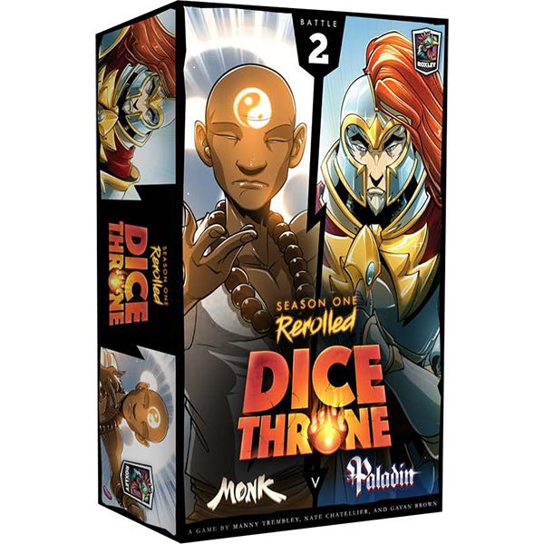 Dice Throne: Season One Box 2 - Monk Vs. Paladin - Roxley Games - 1