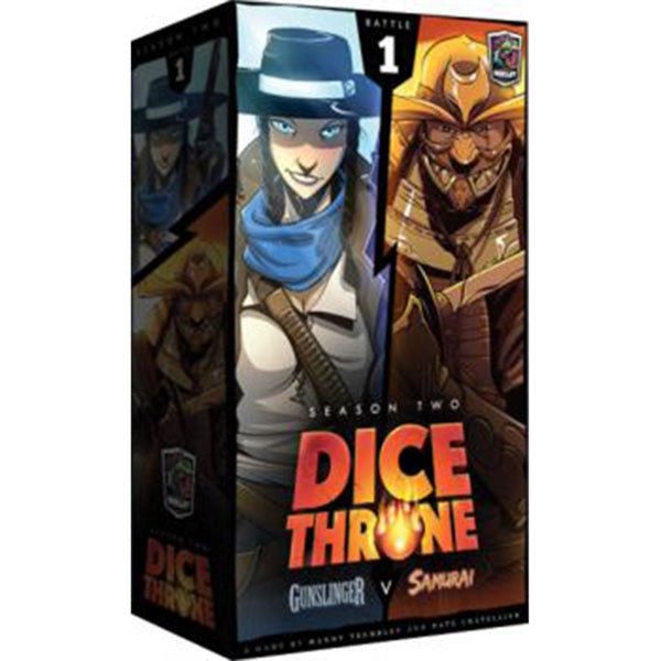 Dice Throne: Season Two Box 1 - Gunslinger vs. Samurai - Roxley Games - 1