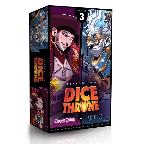 Dice Throne: Season Two Box 3 - Cursed Pirate vs. Artificer - Roxley Games - 1
