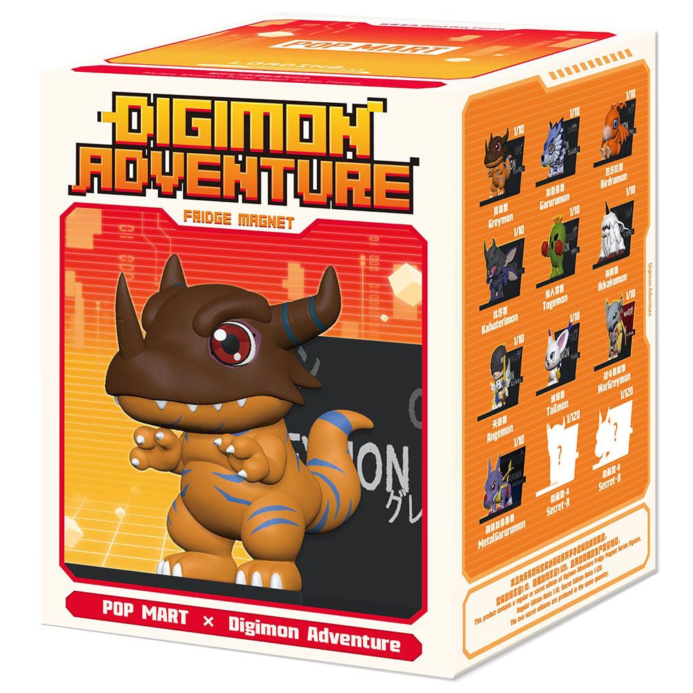 Digimon Adventure Fridge Magnet Series Figures (Blind Box) - POP MART - 1