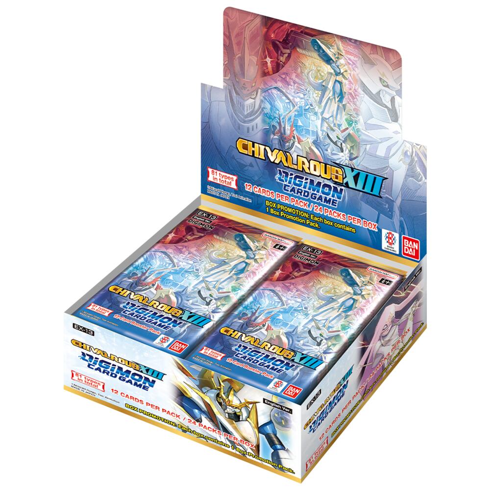 Digimon Card Game Chivalrous XIII Extra Booster Display [EX-13] - Bandai - 1