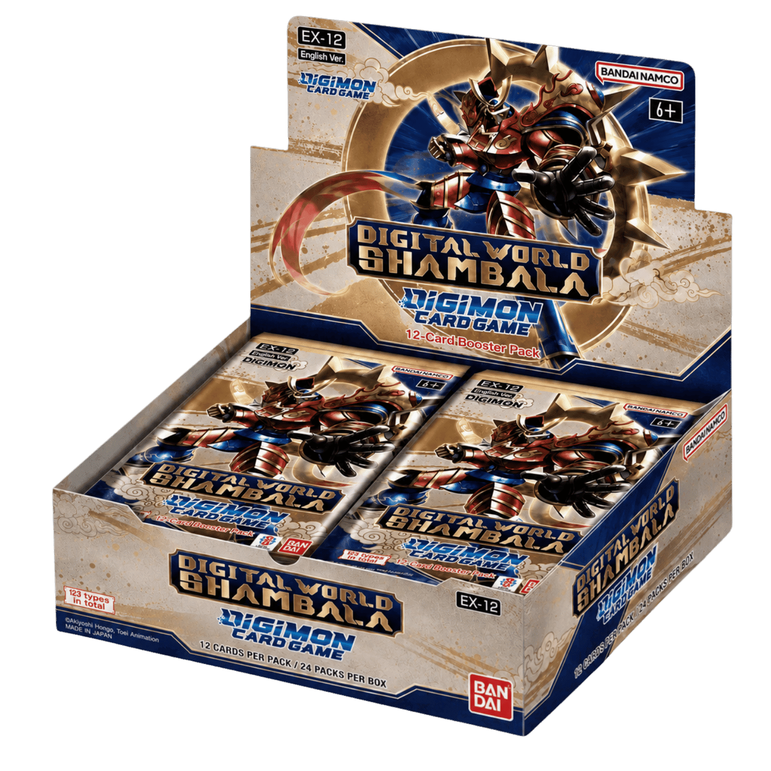 Digimon CG Digital World Shambala Booster Box [EX-12] - Digimon - 1