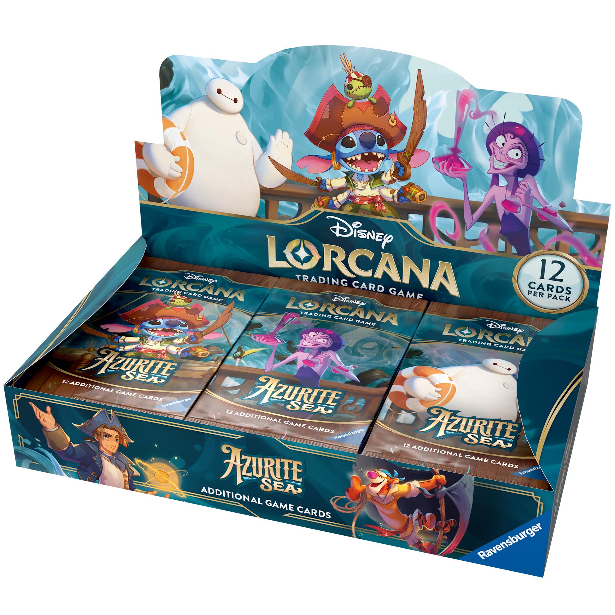 Disney Lorcana Azurite Sea Booster Box - Disney - 1