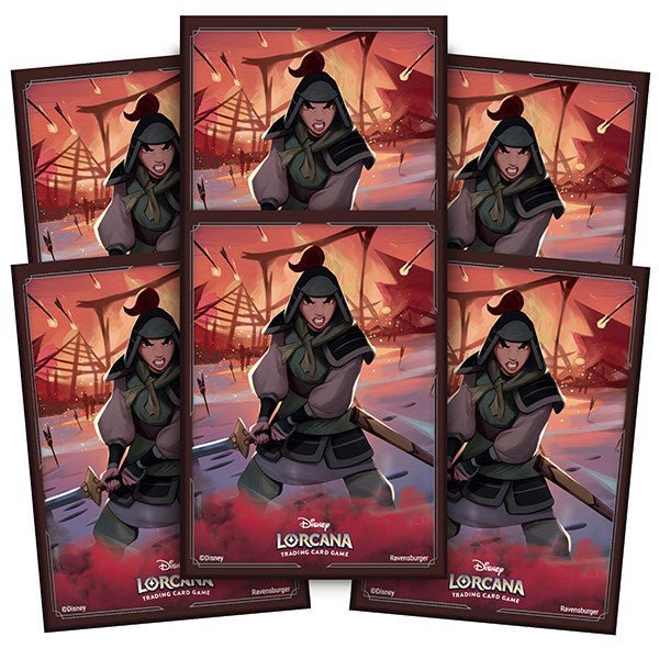 Disney Lorcana Mulan Standard Card Sleeves, 65 - Pack - Ravensburger - 2