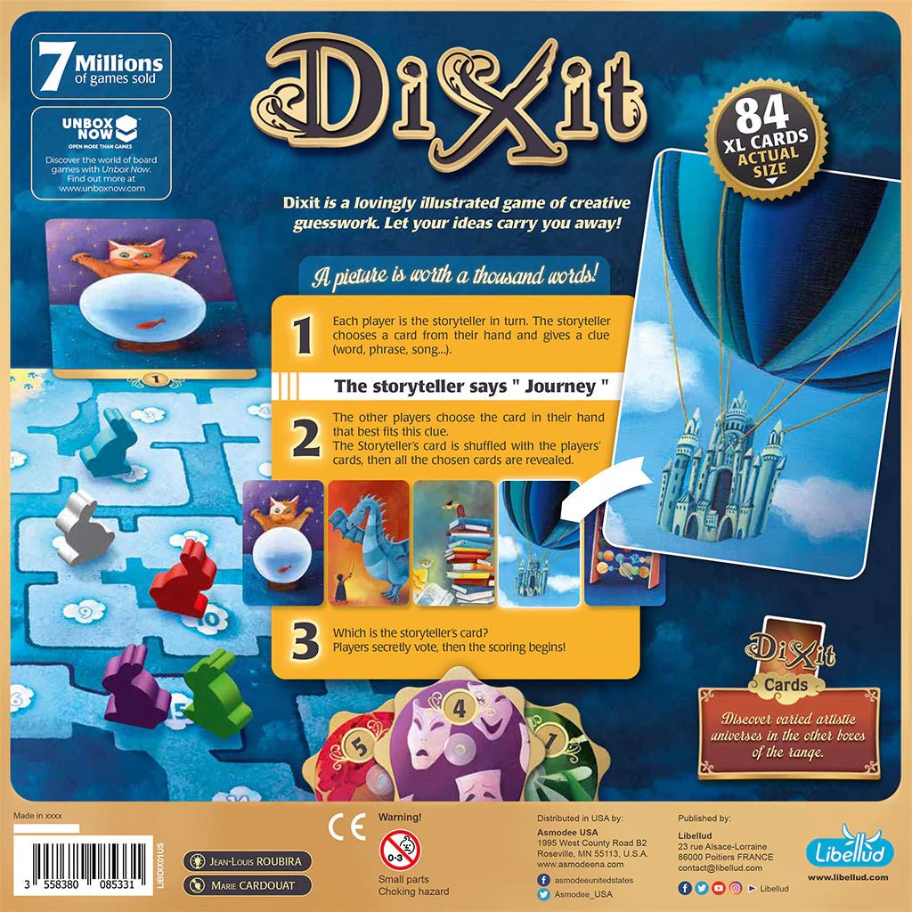 Dixit (2021 Refresh) Board Game - Libellud - 2