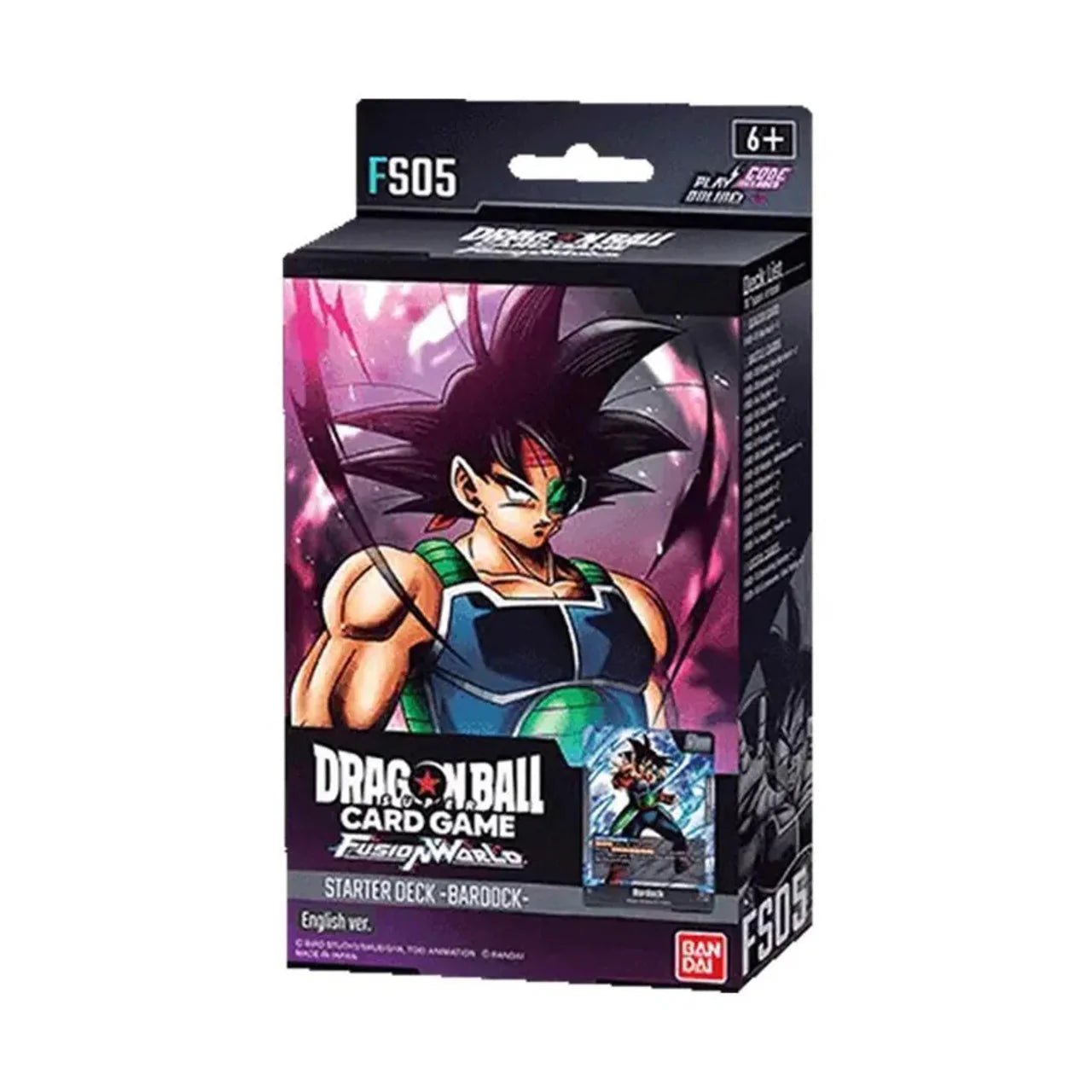 Dragon Ball Super Fusion World: Bardock Starter Deck [FS05] - Bandai - 1