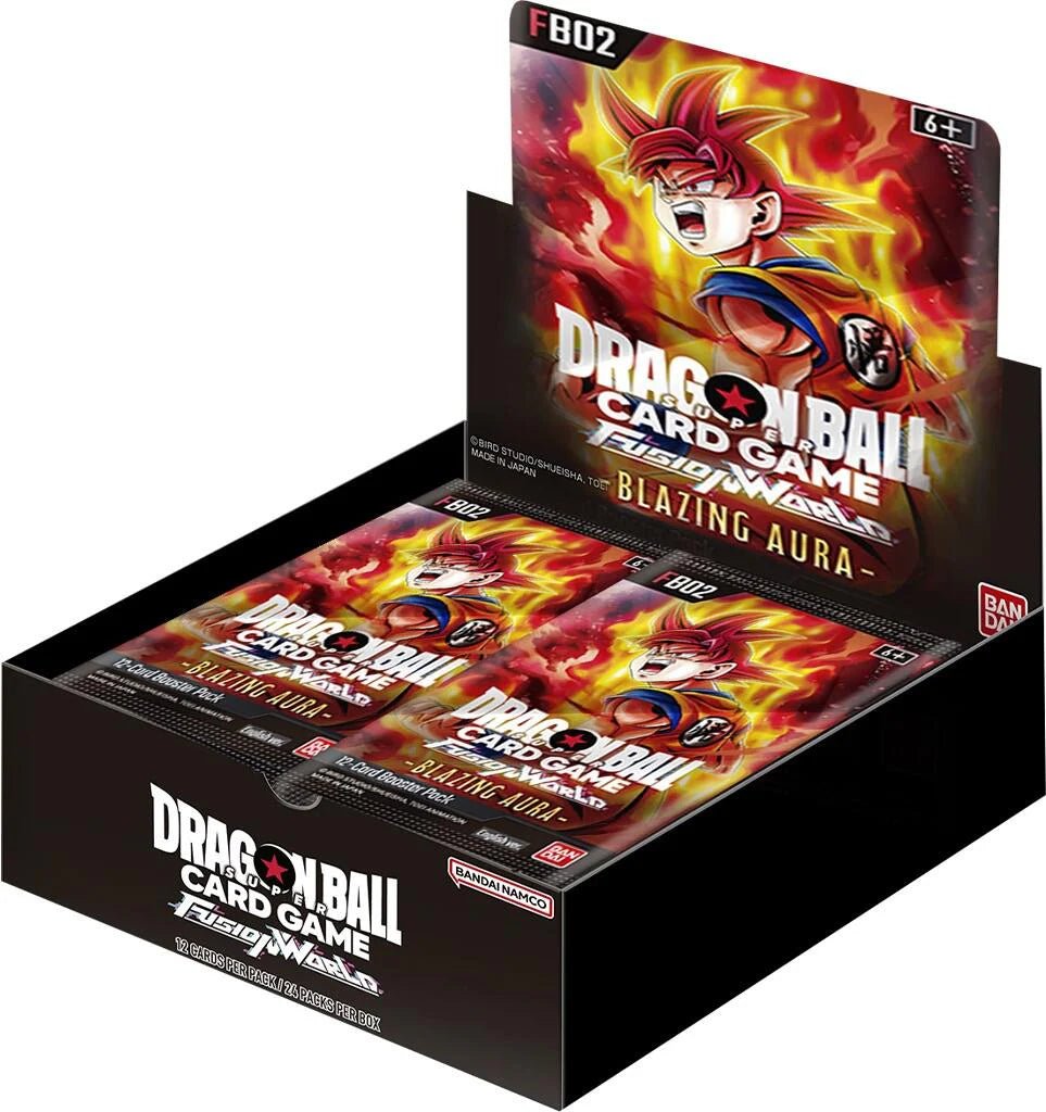 Dragon Ball Super Fusion World: Blazing Aura Booster Box (FB02) - Bandai - 1