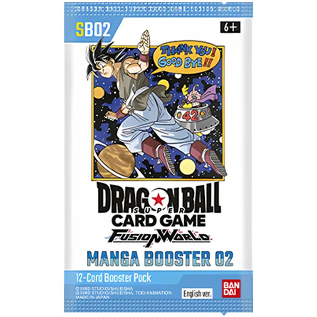Dragon Ball Super Fusion World Manga Booster 02 Booster Pack - Bandai - 1