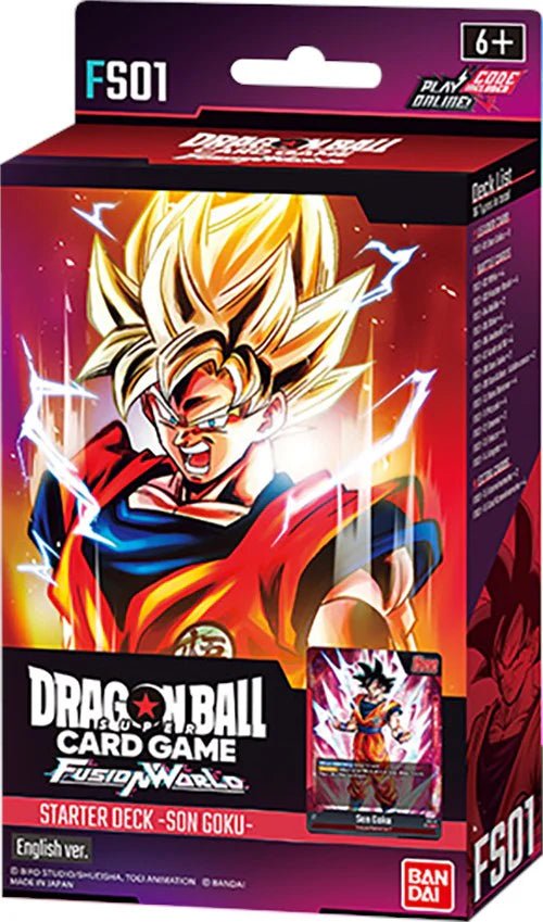 Dragon Ball Super Fusion World: Son Goku Starter Deck (FS01) - Bandai - 1