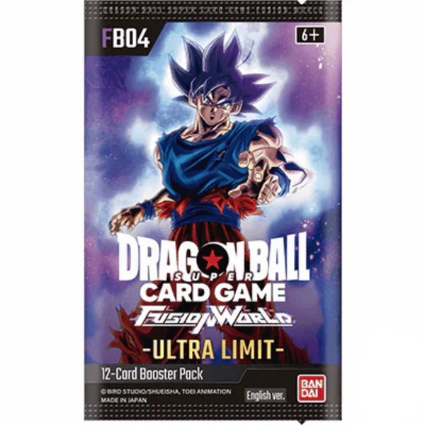 Dragon Ball Super Fusion World Ultra Limit Booster Pack [FB04] - Bandai - 1