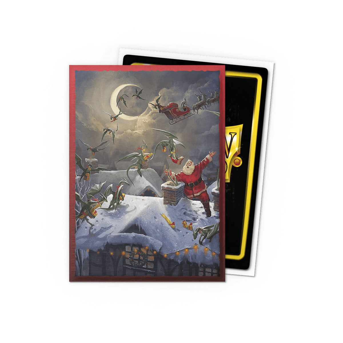 Dragon Shield Japanese 60ct Sleeves, Christmas 2023 Brushed - Arcane Tinmen - 2
