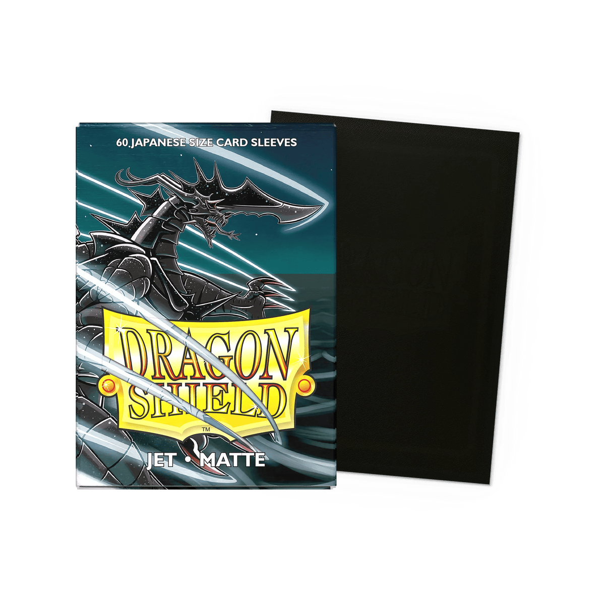 Dragon Shield Japanese 60ct Sleeves, Jet Matte - Arcane Tinmen - 1