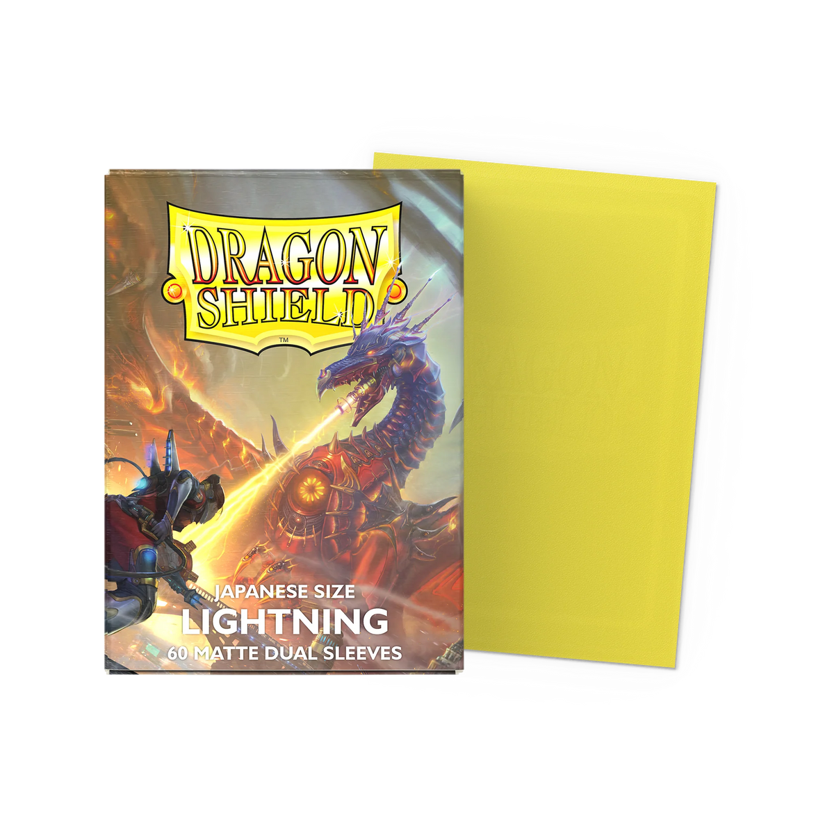 Dragon Shield Japanese 60ct Sleeves, Lightning Ailia Dual Matte - Arcane Tinmen - 1