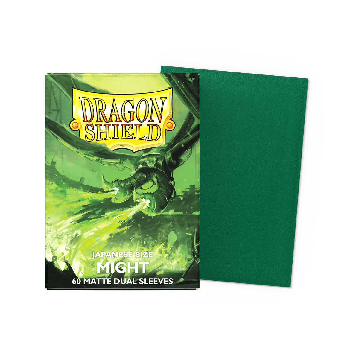 Dragon Shield Japanese 60ct Sleeves, Might Dual Matte - Arcane Tinmen - 1