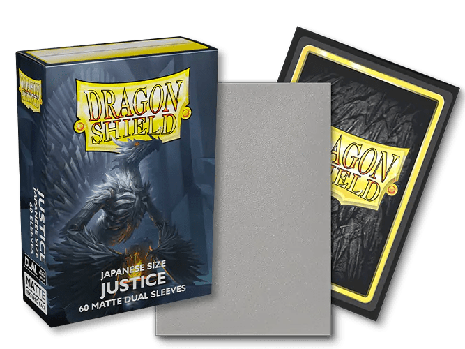 Dragon Shield Japanese Size 60ct Justice Dual Matte Art Sleeves - Arcane Tinmen - 2