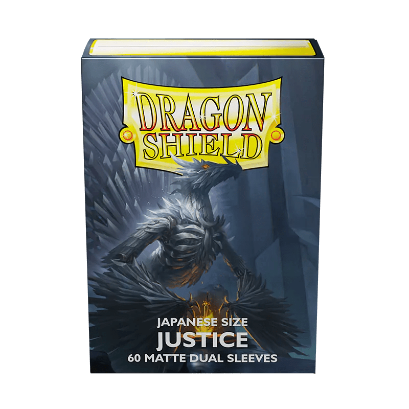 Dragon Shield Japanese Size 60ct Justice Dual Matte Art Sleeves - Arcane Tinmen - 1