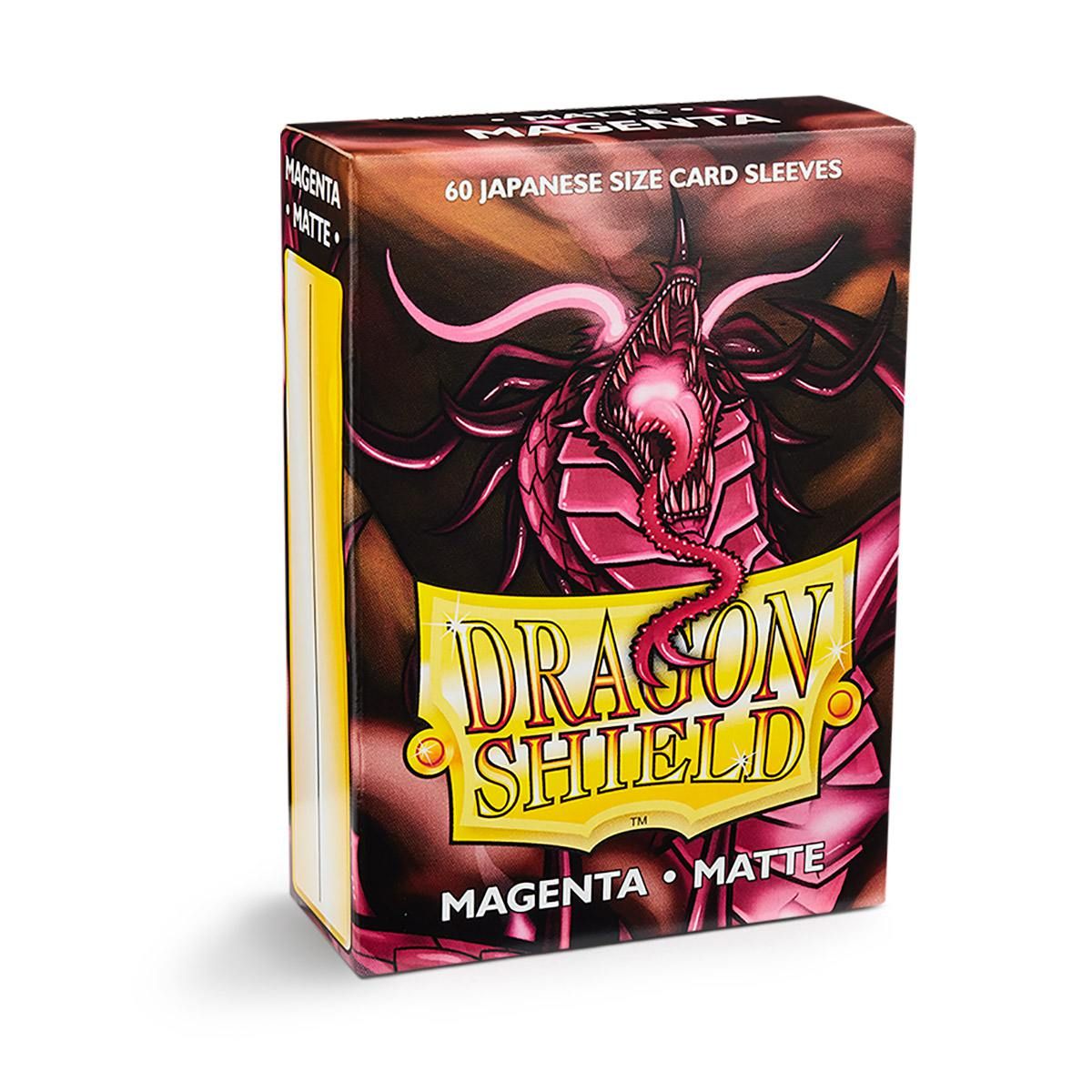 Dragon Shield: Japanese Size 60ct Sleeves - Magenta (Matte) - Dragon Shield - 2