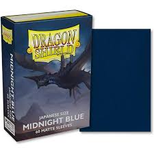 Dragon Shield: Japanese Size 60ct Sleeves - Midnight Blue (Matte) - Arcane Tinmen - 1