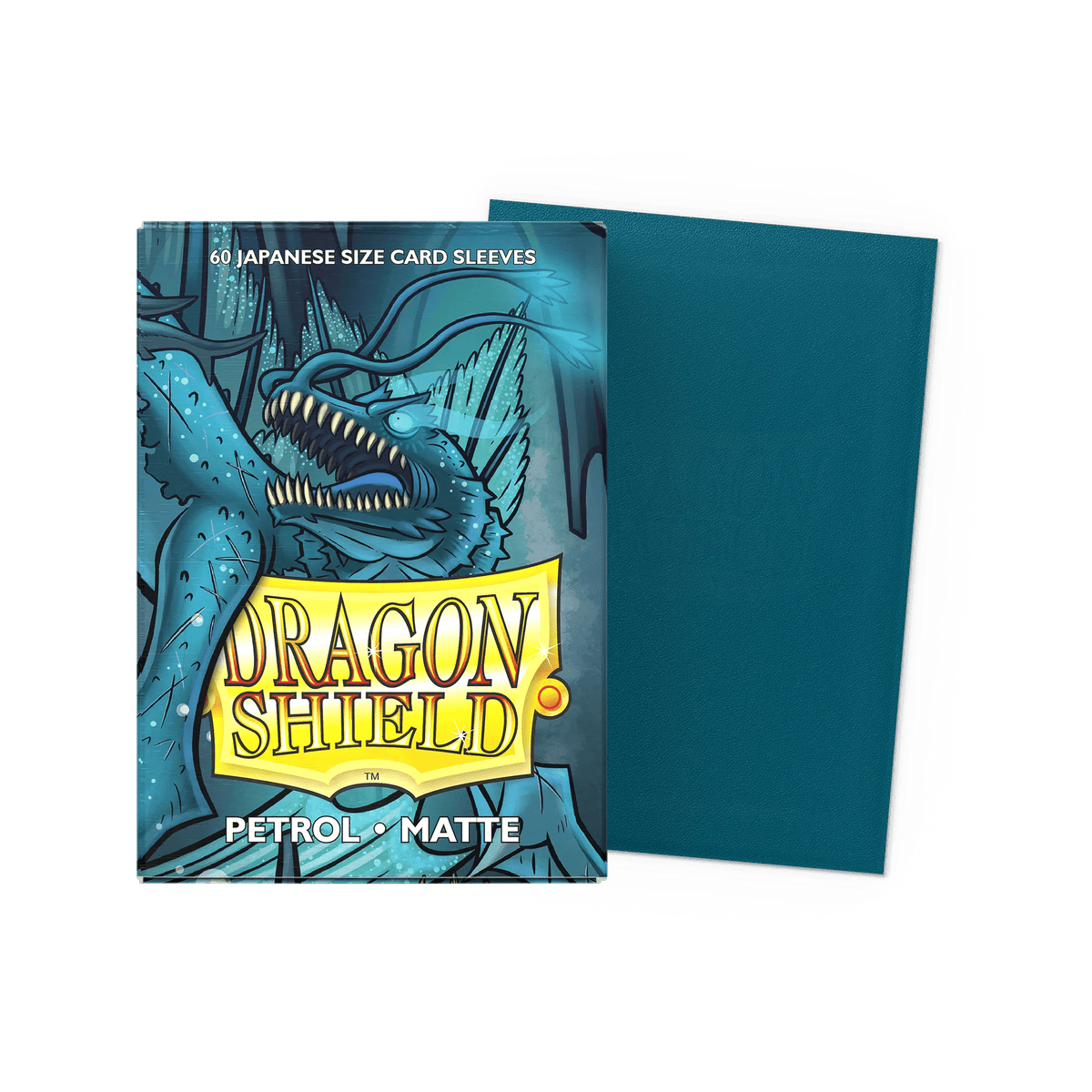 Dragon Shield: Japanese Size 60ct Sleeves - Petrol (Matte) - Arcane Tinmen - 1
