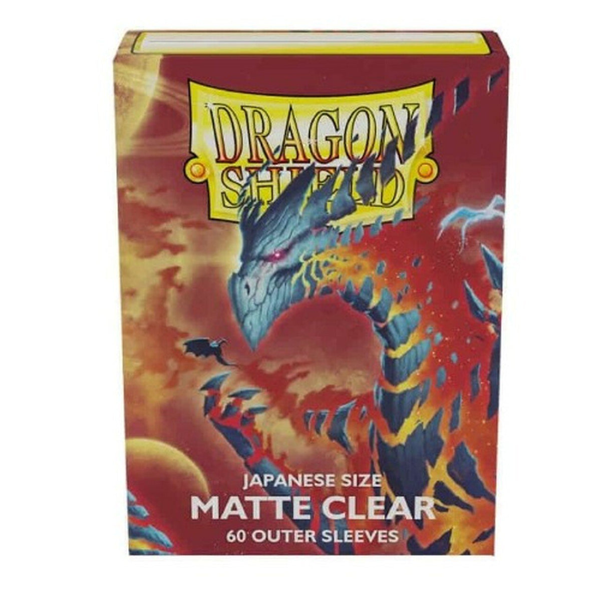 Dragon Shield Matte Clear Japanese Outer Card Sleeves 60ct - Arcane Tinmen - 1