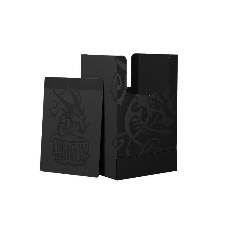 Dragon Shield Shadow Black Deck Shell Box - Arcane Tinmen - 2