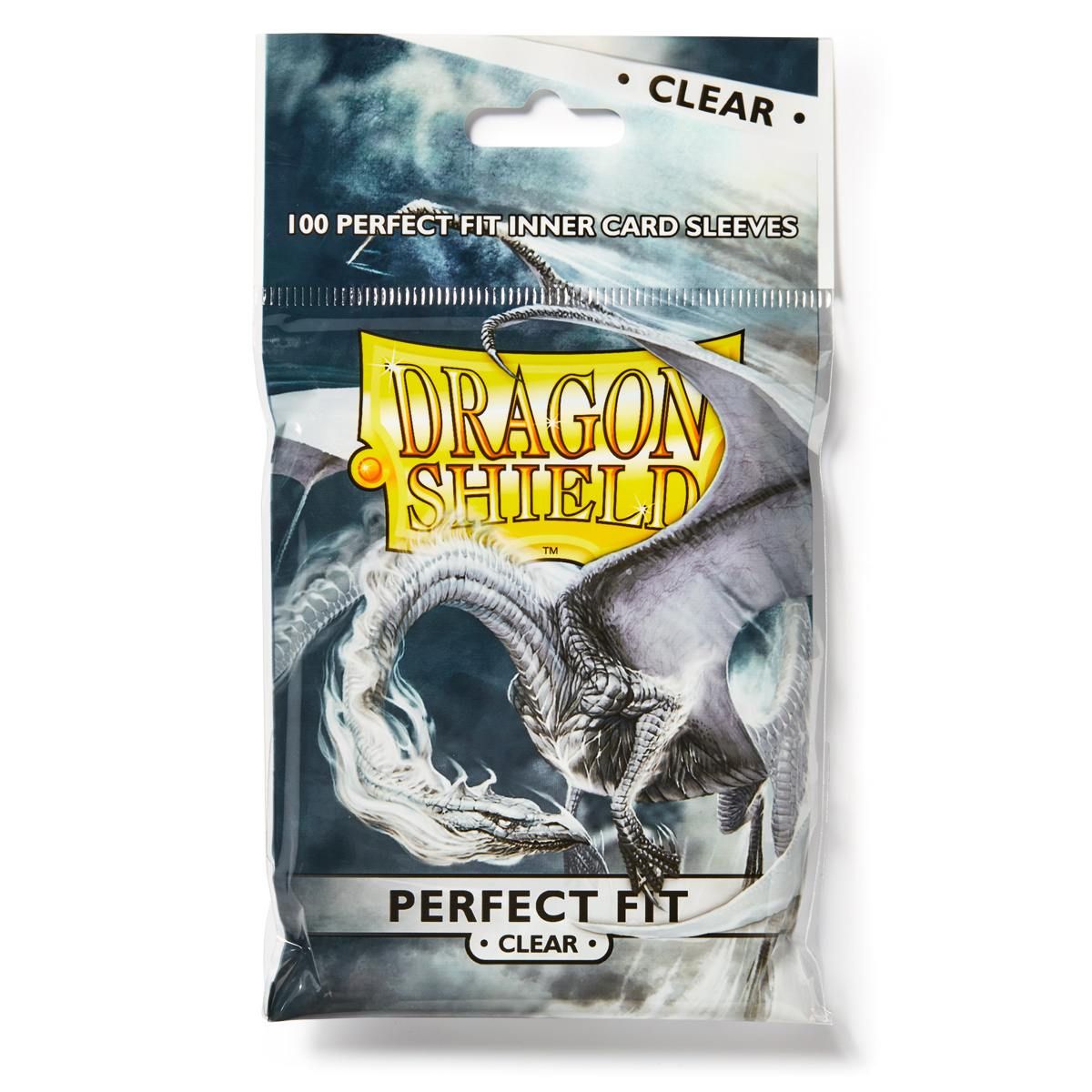 Dragon Shield Standard 100ct Inner Sleeves, Perfect Fit Clear - Arcane Tinmen - 1