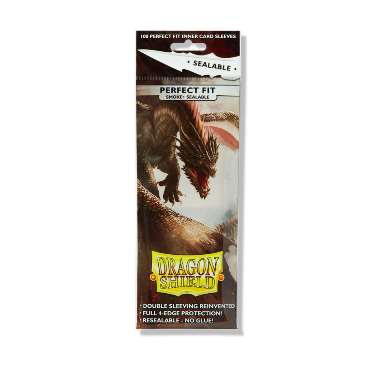 Dragon Shield Standard 100ct Inner Sleeves, Perfect Fit Sealable Smoke Yarost - Arcane Tinmen - 1