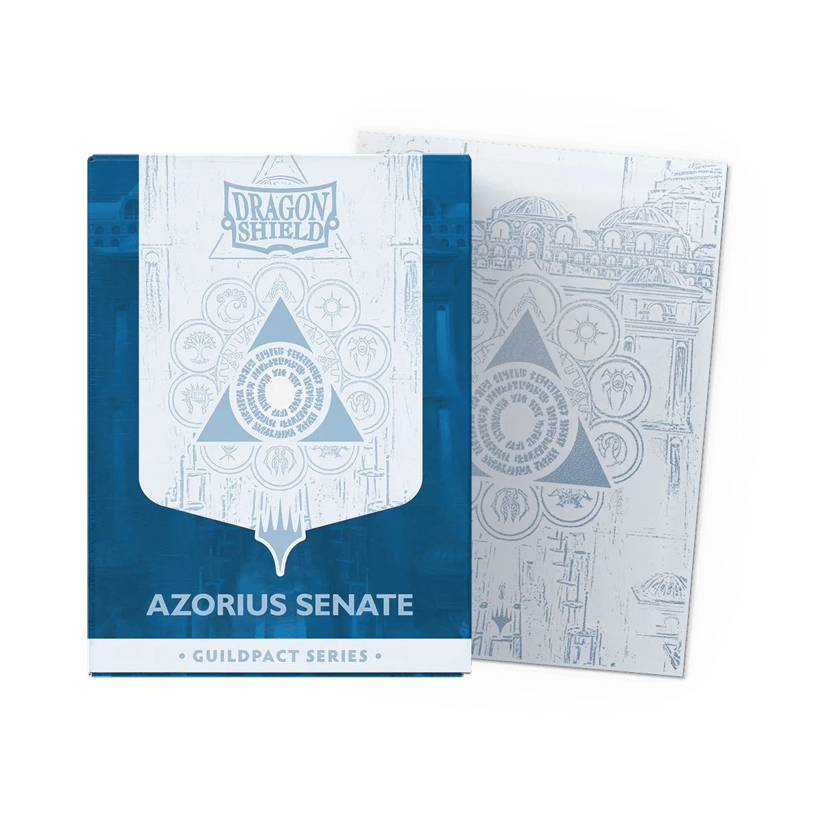 Dragon Shield Standard 100ct Sleeves, Azorius Senate Dual Matte - Arcane Tinmen - 1