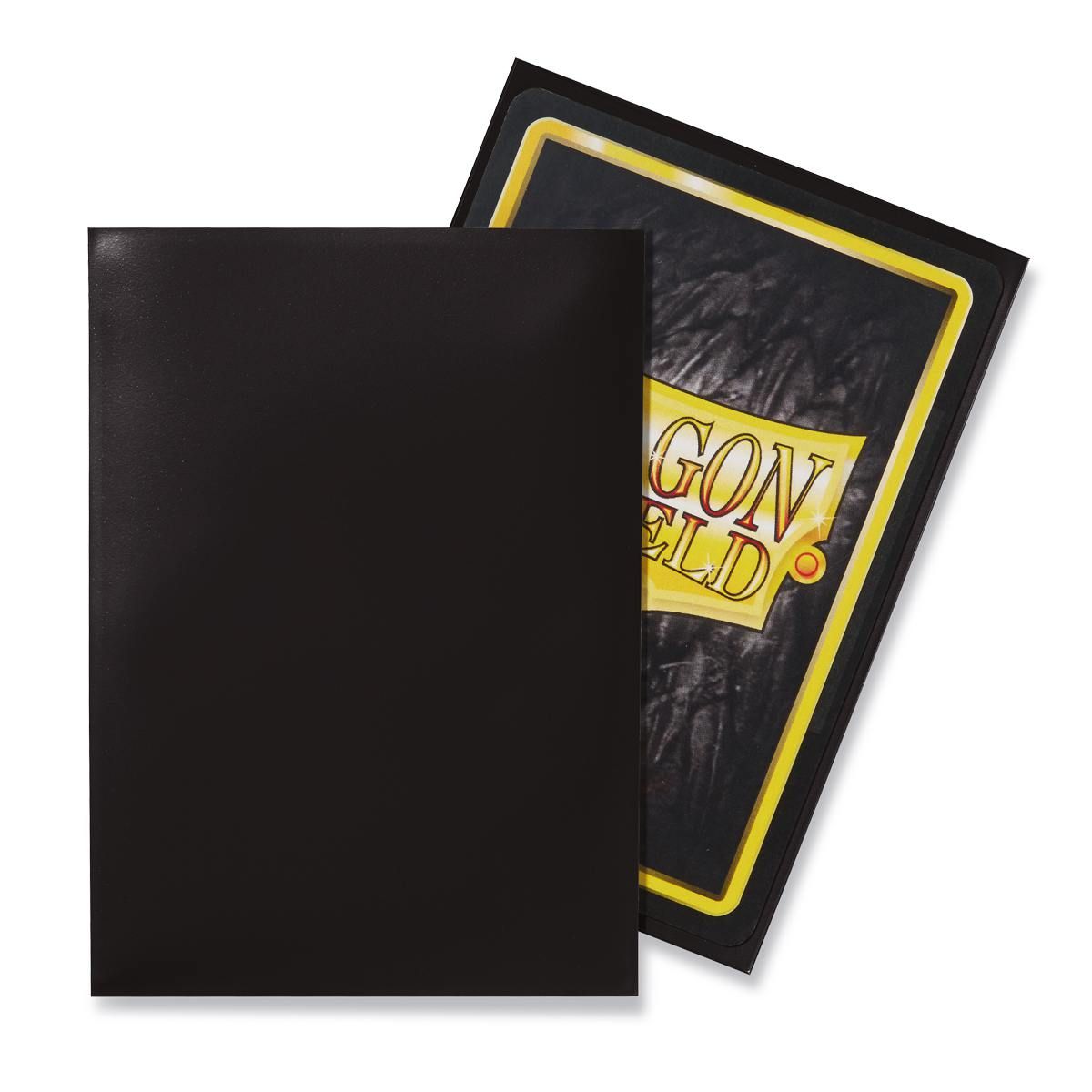 Dragon Shield: Standard 100ct Sleeves - Black (Classic) - Arcane Tinmen - 2