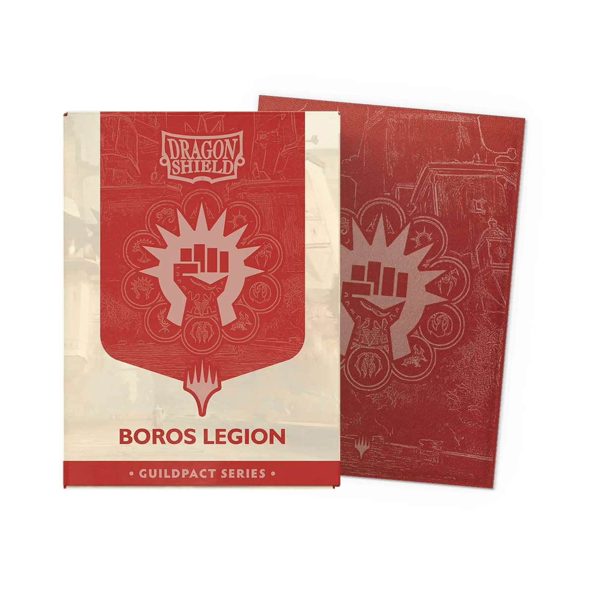 Dragon Shield Standard 100ct Sleeves, Boros Legion Dual Matte - Arcane Tinmen - 1