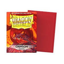 Dragon Shield: Standard 100ct Sleeves - Crimson (Classic) - Arcane Tinmen - 1