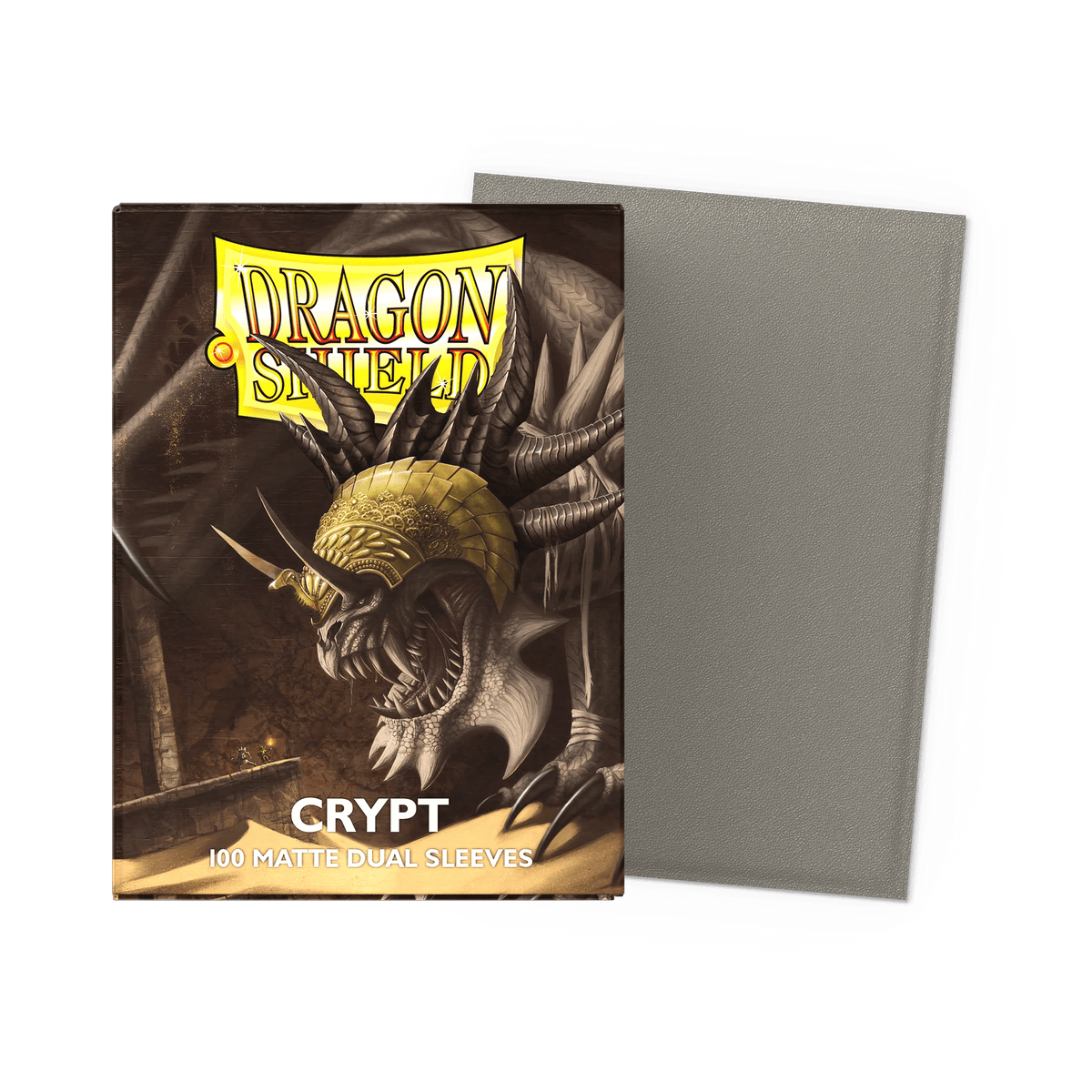 Dragon Shield Standard 100ct Sleeves Crypt Dual Matte - Arcane Tinmen - 1