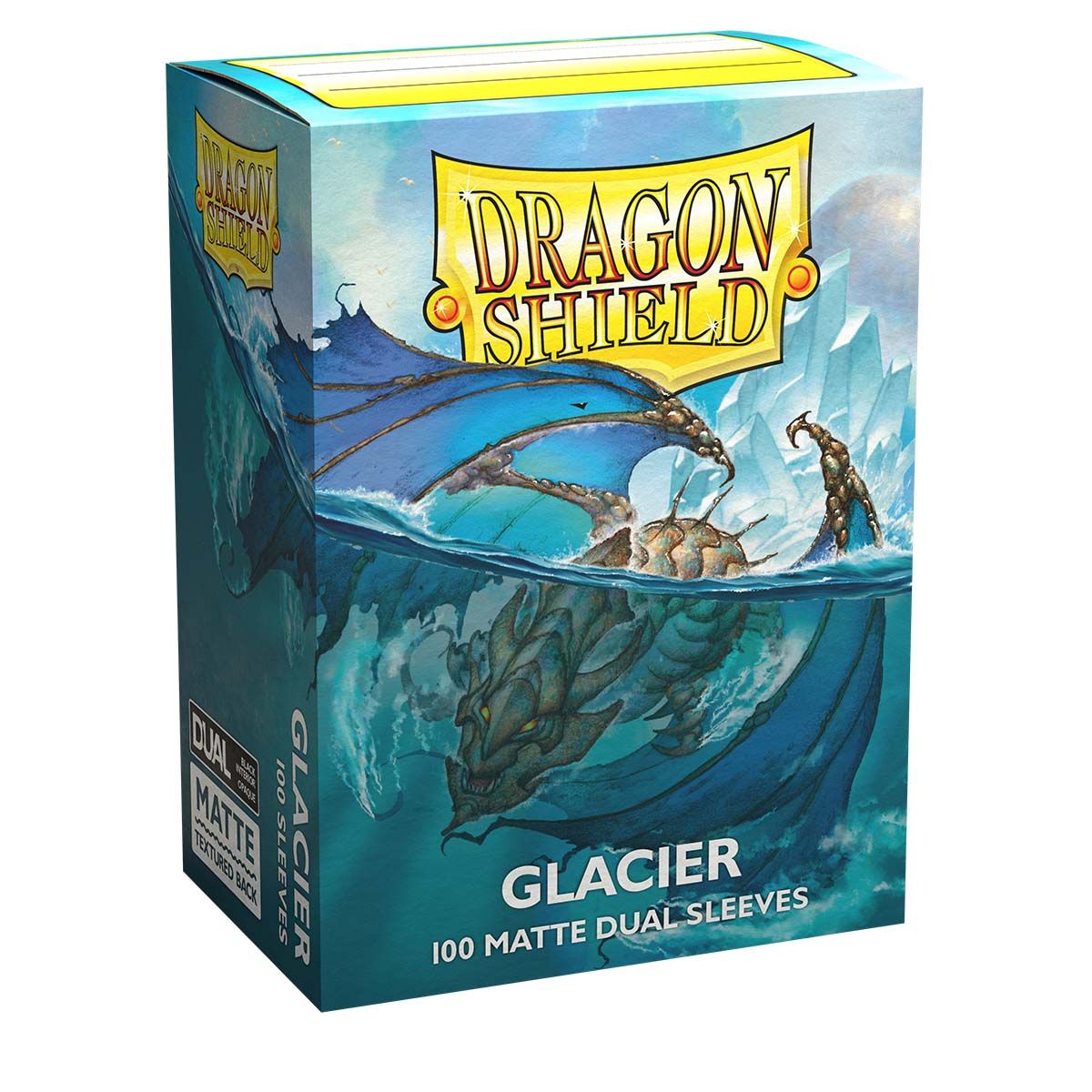 Dragon Shield: Standard 100ct Sleeves - Glacier (Dual Matte) - Arcane Tinmen - 4