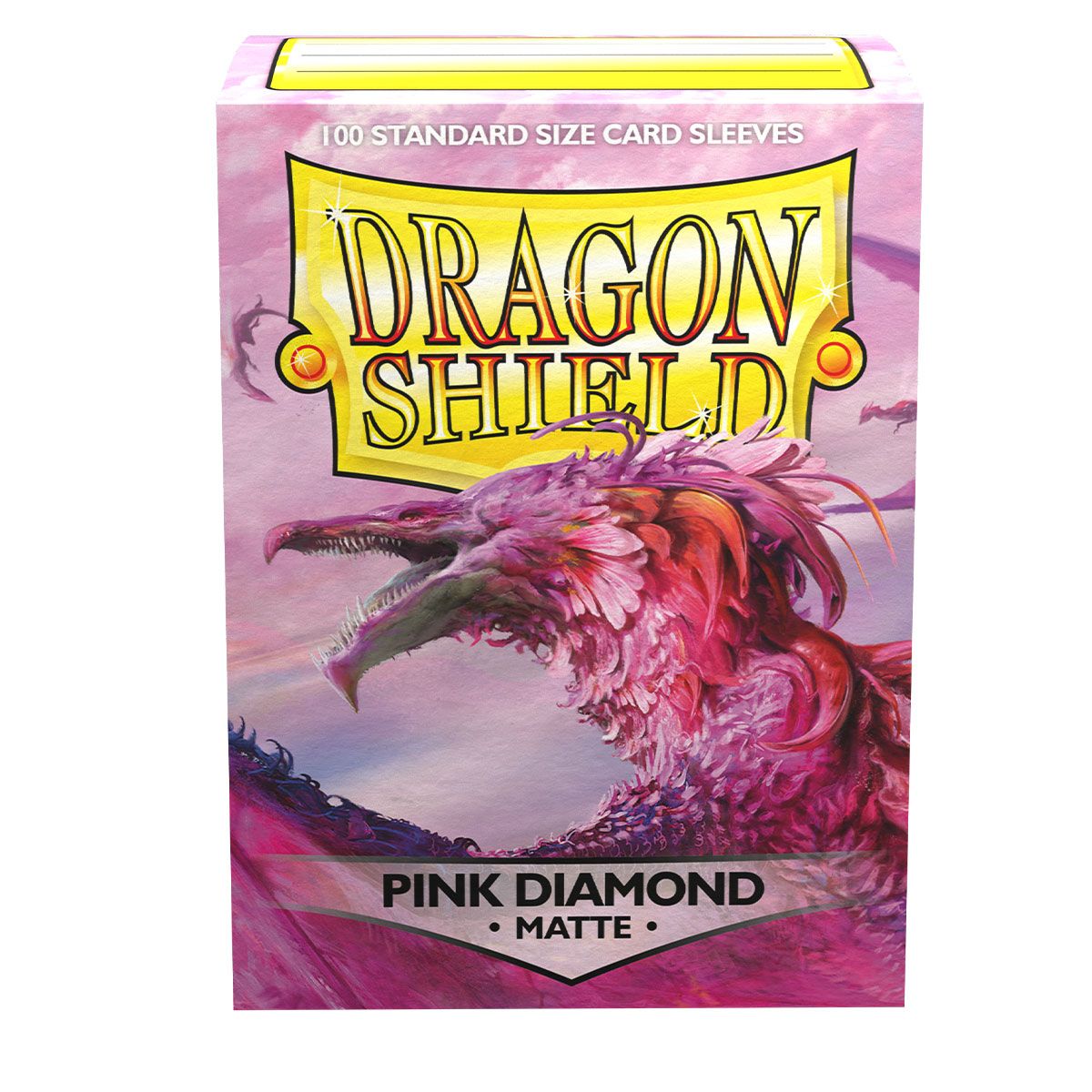 Dragon Shield Standard 100ct Sleeves - Pink Diamond (Matte) - Arcane Tinmen - 1
