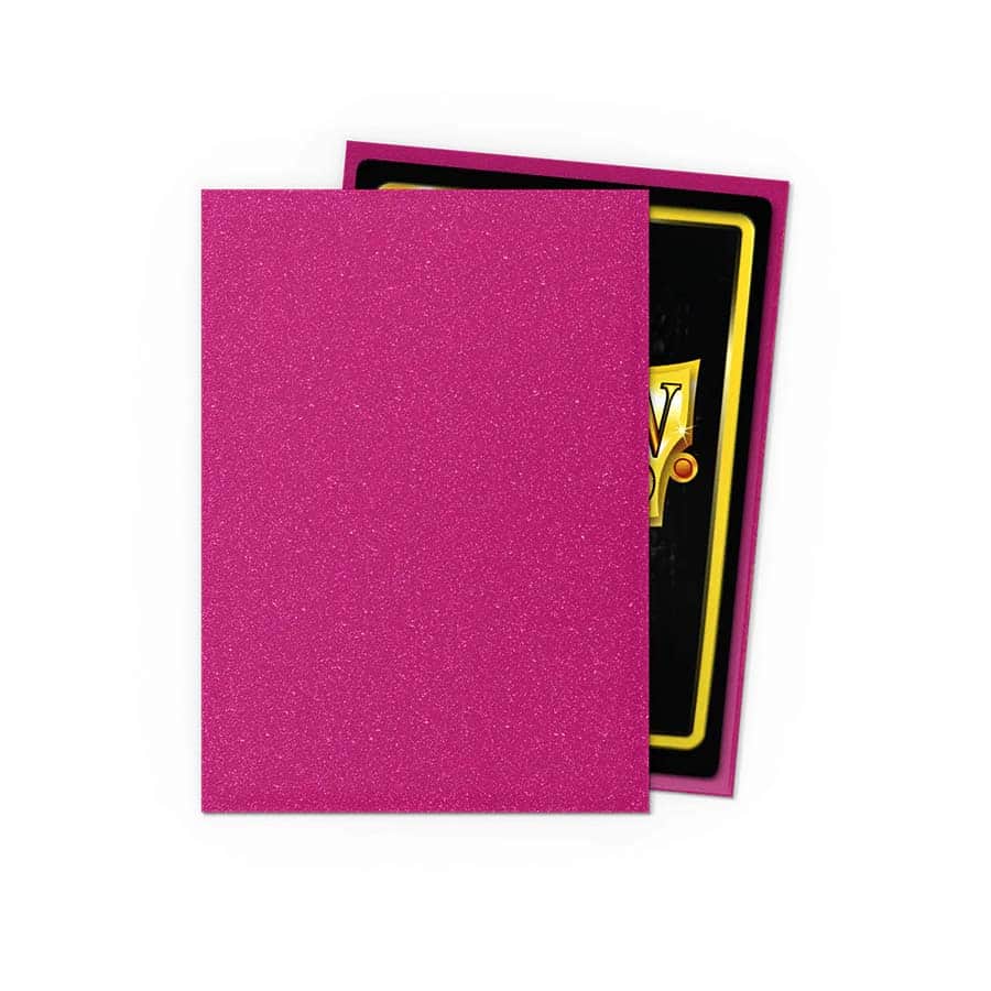 Dragon Shield Standard 100ct Sleeves, Pink Sapphire Matte - Arcane Tinmen - 2