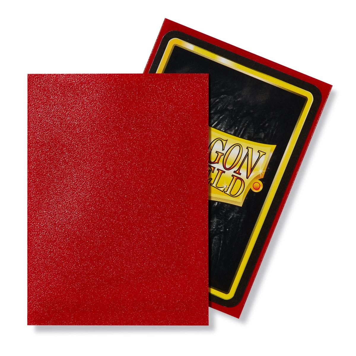 Dragon Shield: Standard 100ct Sleeves - Ruby (Matte) - Arcane Tinmen - 2