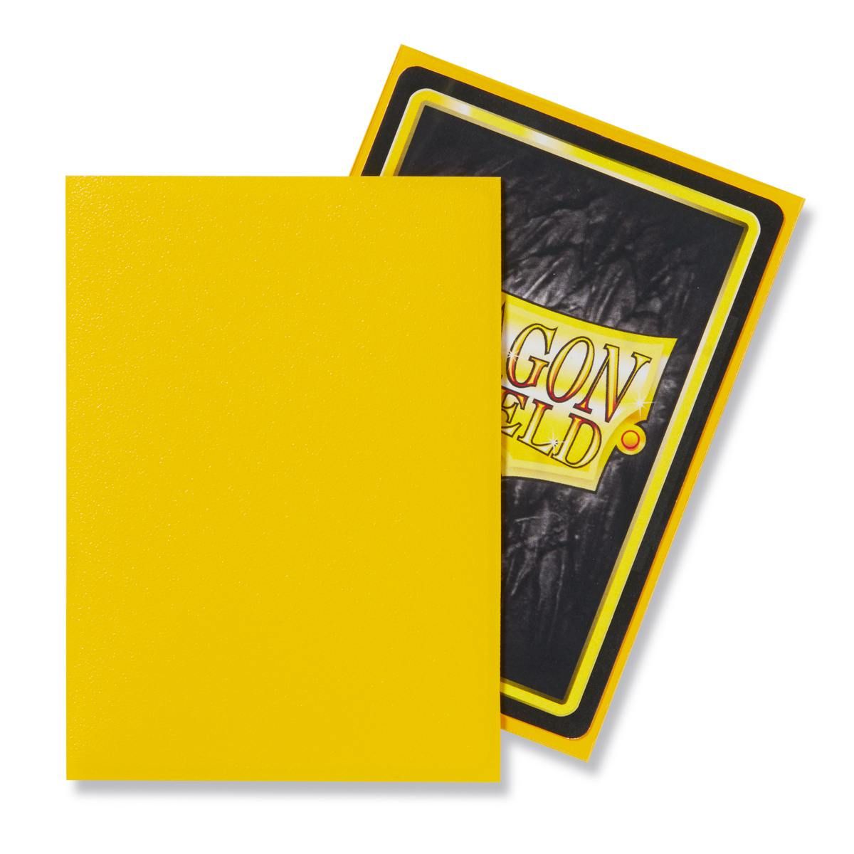 Dragon Shield Standard 100ct Sleeves - Yellow (Matte) - Arcane Tinmen - 2